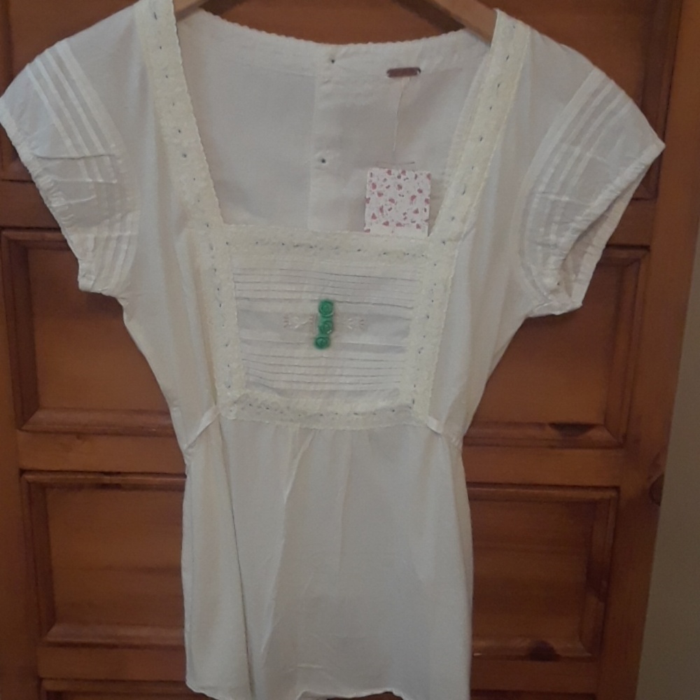 Vintage Free People boho top